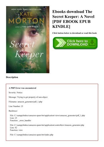 The Secret Keeper Ebook